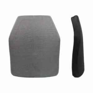 Plaque balistique rigide stand-alone, vues de face et de profil